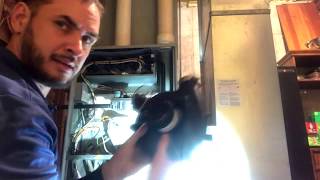 Electric How to Replace Inducer Motor Assembly [upl. by Hultgren]