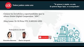 gdc Conoce los beneficios y oportunidades que te ofrece Global Digital Cooperative GDC 6 [upl. by Econah721]