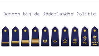 Rangen bij de Nederlandse Politie [upl. by Leicam]