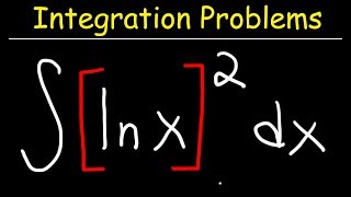 Integral of lnx2 [upl. by Kyd]