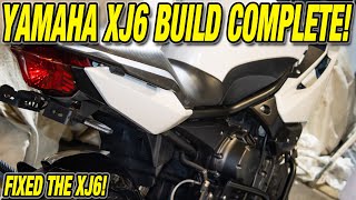 She Looks Amazing Yamaha XJ6 Motorcycle Build Complete [upl. by Caraviello]