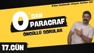 Öncüllü Sorular  17GÜN  0DAN PARAGRAF  RÜŞTÜ HOCA [upl. by Sirret]