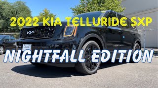 2022 Kia Telluride SXP Nightfall Ed [upl. by Ydeh]