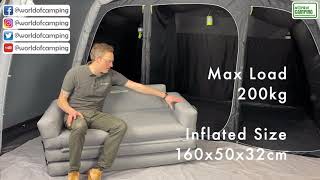 Outdoor Revolution Campese Inflatable Sofa Bed [upl. by Auqined]