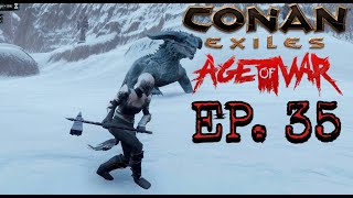 Conan Exiles Lets Play Ep35 Back To The Volcano amp A Issue With The Library Xbox [upl. by Aibara979]