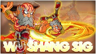 É MUITO DIVERTIDO JOGAR DE WU SHANG  Brawlhalla [upl. by Kenji]