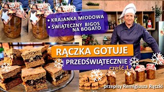 Rączka gotuje krajanka miodowa i świąteczny bigos w słoikach [upl. by Ibrek]