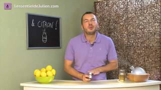 Aromathérapie  le citron  citrus limon [upl. by Loats30]