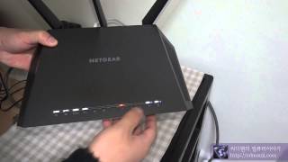 NETGEAR R7000 외형 디자인 설치 방법 [upl. by Ardekan]