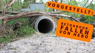 Für die Fallenjagd Die Betonrohrfallen von HeBoJagdeinrichtungen in der Vorstellung [upl. by Kenyon866]