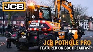 JCB Pothole Pro featured on BBC Breakfast [upl. by Erelia]