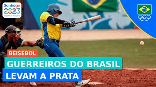 JOGOS PANAMERICANOS l NO BEISEBOL l BRASIL TEM MEDALHA DE PRATA HISTÓRICA [upl. by Sussi]