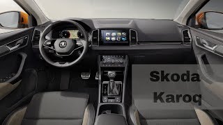 Skoda Karoq 2022  Interior Details [upl. by Wainwright]