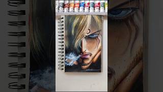 SANJI Drawing from One piece shorts [upl. by Nodarb]