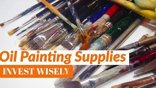 Video 7  Intro To Oil Painting  What Medium Should I Use and Why [upl. by Elimac]