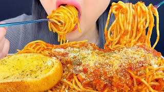 ASMR SPAGHETTI PASTA Food Sounds [upl. by Ethel]