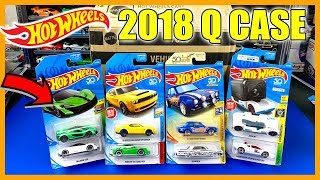 Unboxing Hot Wheels 2018 Q Case 72 Car Assortment [upl. by Ahsiekram]