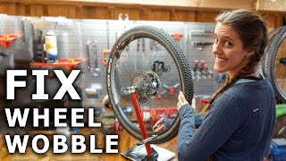 Learning to true a wheel WITH AND WITHOUT A TRUING STAND  Syd Fixes Bikes [upl. by Nuy]