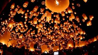 Yee Peng Festival  Floating Lanterns Festival Chiang Mai [upl. by Popper]