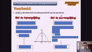 Tweedegraadsfuncties 5u 12 Problemen oplossen [upl. by Anits853]