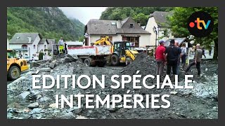 Edition spéciale intempéries catastrophiques en vallée dAspe [upl. by Lussi503]