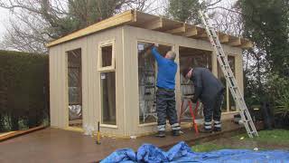 EcoStudio Garden Room  Fully Insulated For All Year Round Use [upl. by Gebler]