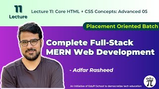 Core HTML  CSS Concepts Advanced 05 Lecture 11 [upl. by Scot471]