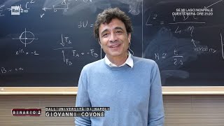 Prof Giovanni Covone quotLa fisica del biscottoquot – Binario 2 del 05112024 [upl. by Eilla]