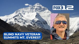 Portland man helps blind Navy veteran summit Mt Everest [upl. by Yslek]