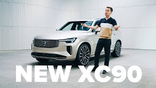 NEW Volvo XC90  Better than a BMW X5 [upl. by Pitarys]