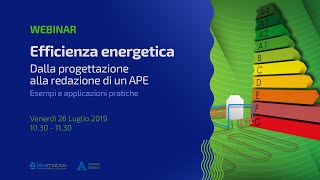 Blumatica ed Efficienza energetica dalla progettazione alla redazione di un APE [upl. by Dirrej818]