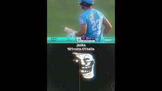 Jacks 101 runs 41 balls 💀🔥 shortscricket [upl. by Eidda319]