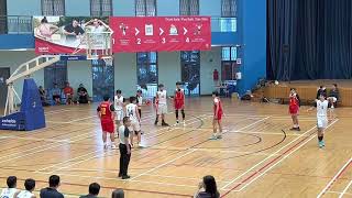 Qtr3 NSG2023 B Div Basketball HCI vs Jurong Sec West Zone 3rd amp 4th [upl. by Bernj]