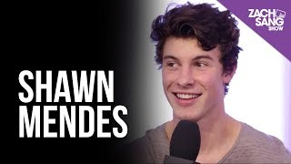 Shawn Mendes Talks Album 3 and Blake Shelton  Backstage at the AMAs [upl. by Adniled]