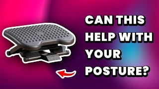 Can This Help With Your Posture 🪑  HUANUO Footrest Review [upl. by Heilman]