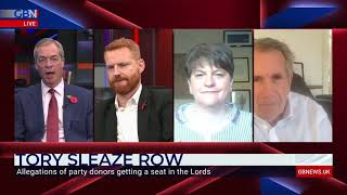 Nigel Farage Brexit Party offered peerages if I backed Boris Johnson [upl. by Ssepmet975]