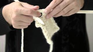 How to knit stockinette stitch the finishing  Maxi Scarf Project 2 [upl. by Analahs508]