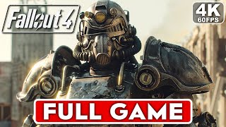 FALLOUT 4 Gameplay Walkthrough FULL GAME 4K 60FPS PC ULTRA  No Commentary [upl. by Annawat699]