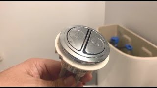 Toilet Push Button Replacement and Adjustment [upl. by Janenna]