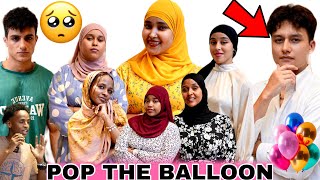 WILAL AJANIB AH AYAN UBALAMIYE BUFINKA KA BUJI HADII DOOQADA AHEYN 😀😀 POP THE BALLOON [upl. by Cinnamon505]