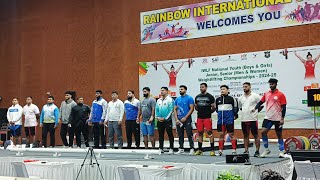 2024 National weightlifting championship Himachal pardesh men 102A [upl. by Freeborn]