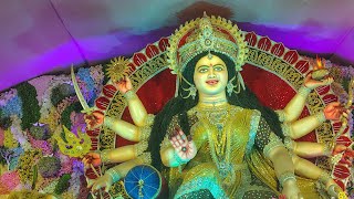 भव्य पंडाल जांजगीर चांपा नैला 2024  Maa durga pandal 😍 [upl. by Amsirac1]