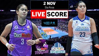 Choco Mucho vs Galeries Tower  PVL AllFilipino Conference Live Scoreboard 2023 [upl. by Namurt]