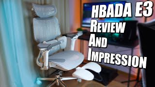 2024 Best Office Chair HBADA E3 [upl. by Egroj]