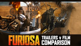 Furiosa Trailers vs Final Movie CGI Comparison [upl. by Sidonnie]