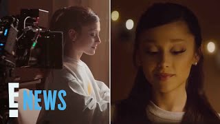 Ariana Grande Goes Back to Brunette Hair in Emotional Wicked Commercial  E News [upl. by Juline]