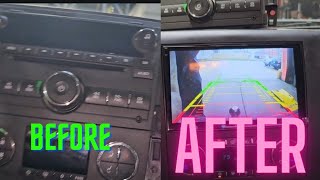 EONON 20072013 GMCCHEVY Sierra Silverado Apple  Android Car Play  Install W Back Up Camera [upl. by Adnoma]