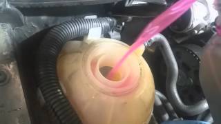 Basic VW cooling system filling  bleeding info viewer request [upl. by Machos913]