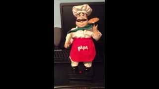 Italian Singing Pizza Papa RARE [upl. by Joyan]