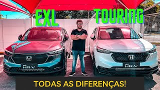 HONDA HRV EXL 2023 X HRV TOURING 2023  DIFERENÇAS [upl. by Ambrogio516]